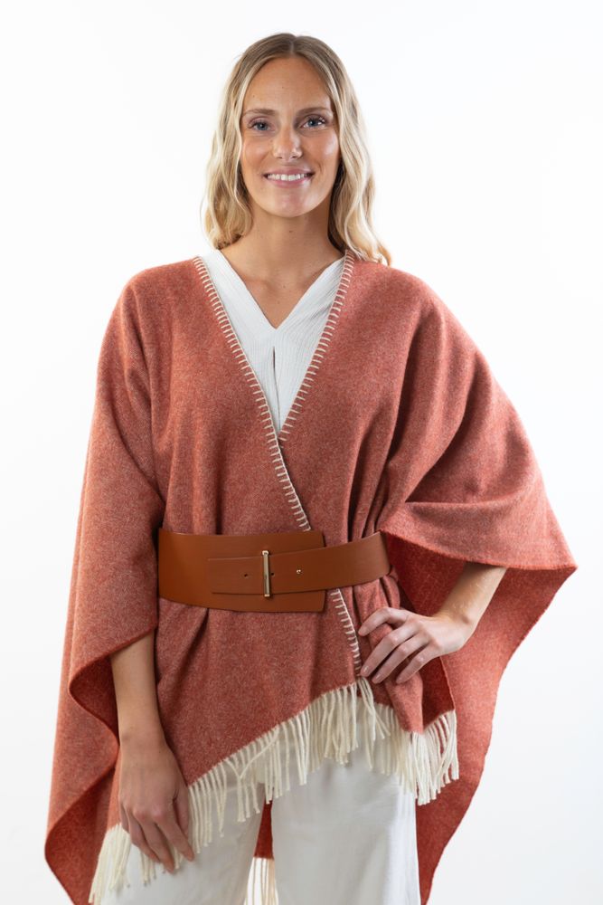 Homewear - PONCHO DEIA  - MAPACHA