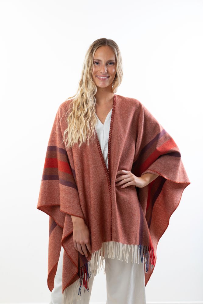 Homewear - PONCHO DEIA  - MAPACHA
