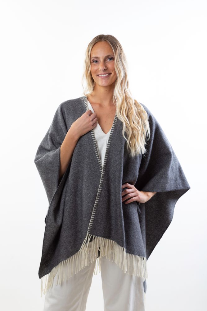 Homewear - PONCHO DEIA  - MAPACHA