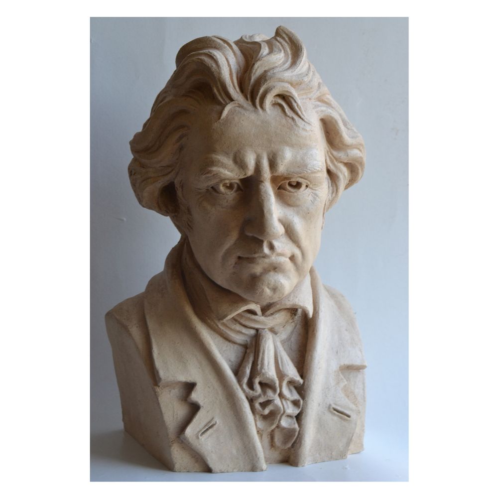 Sculptures, statuettes and miniatures - Bust of Ludwig van Beethoven. - TODINI SCULTURE