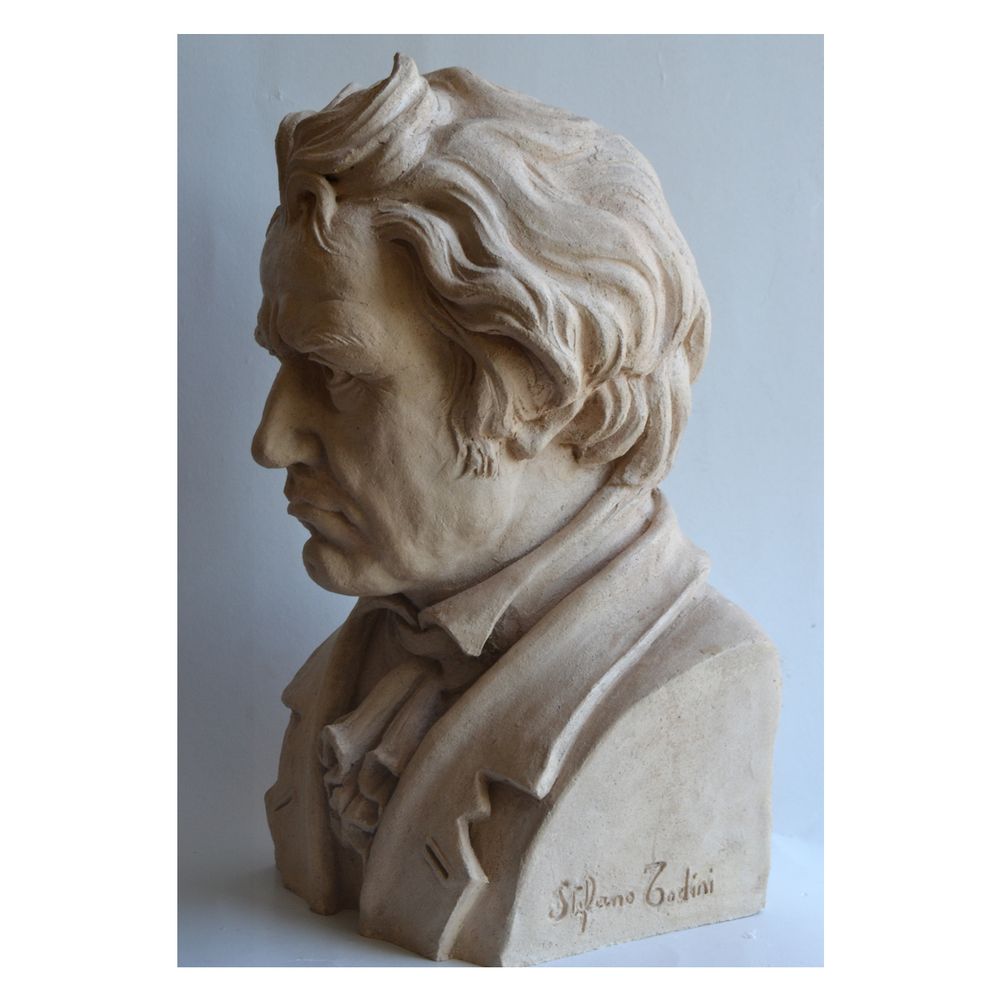 Sculptures, statuettes and miniatures - Bust of Ludwig van Beethoven. - TODINI SCULTURE