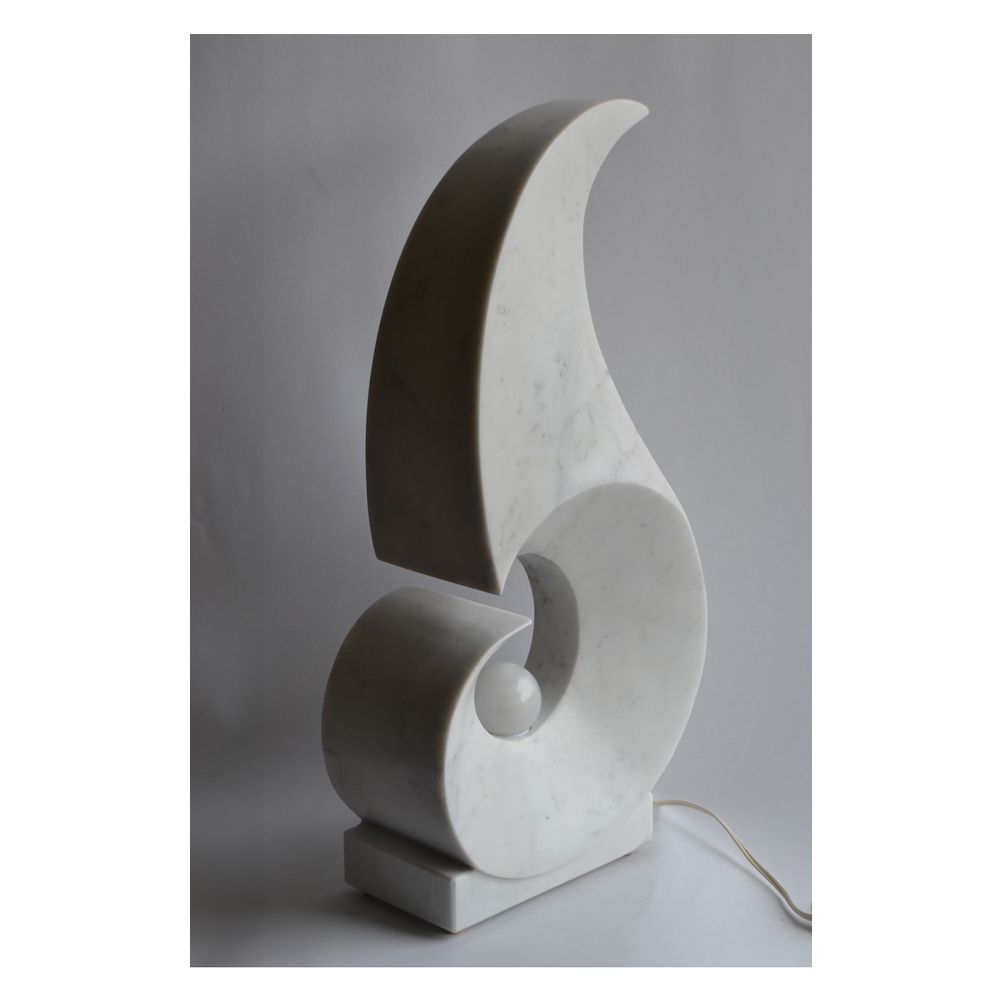 Lampes à poser - Lampe - sculpture en marbre - TODINI SCULTURE