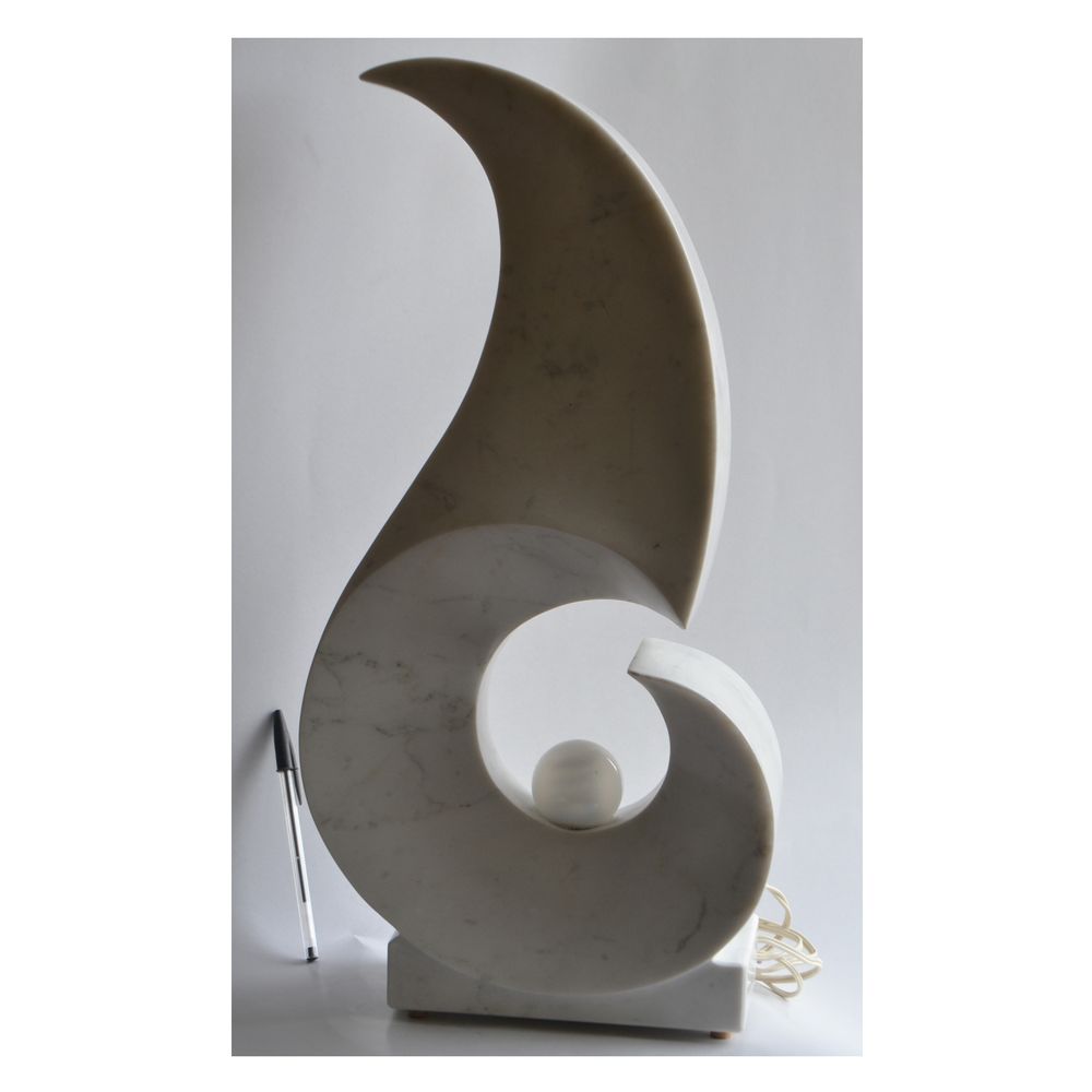 Lampes à poser - Lampe - sculpture en marbre - TODINI SCULTURE