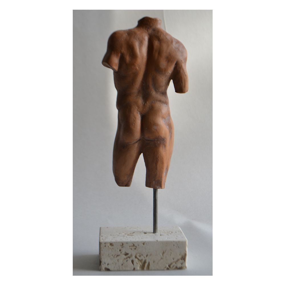 Sculptures, statuettes and miniatures -  Small Ceramic Male Torso - TODINI SCULTURE