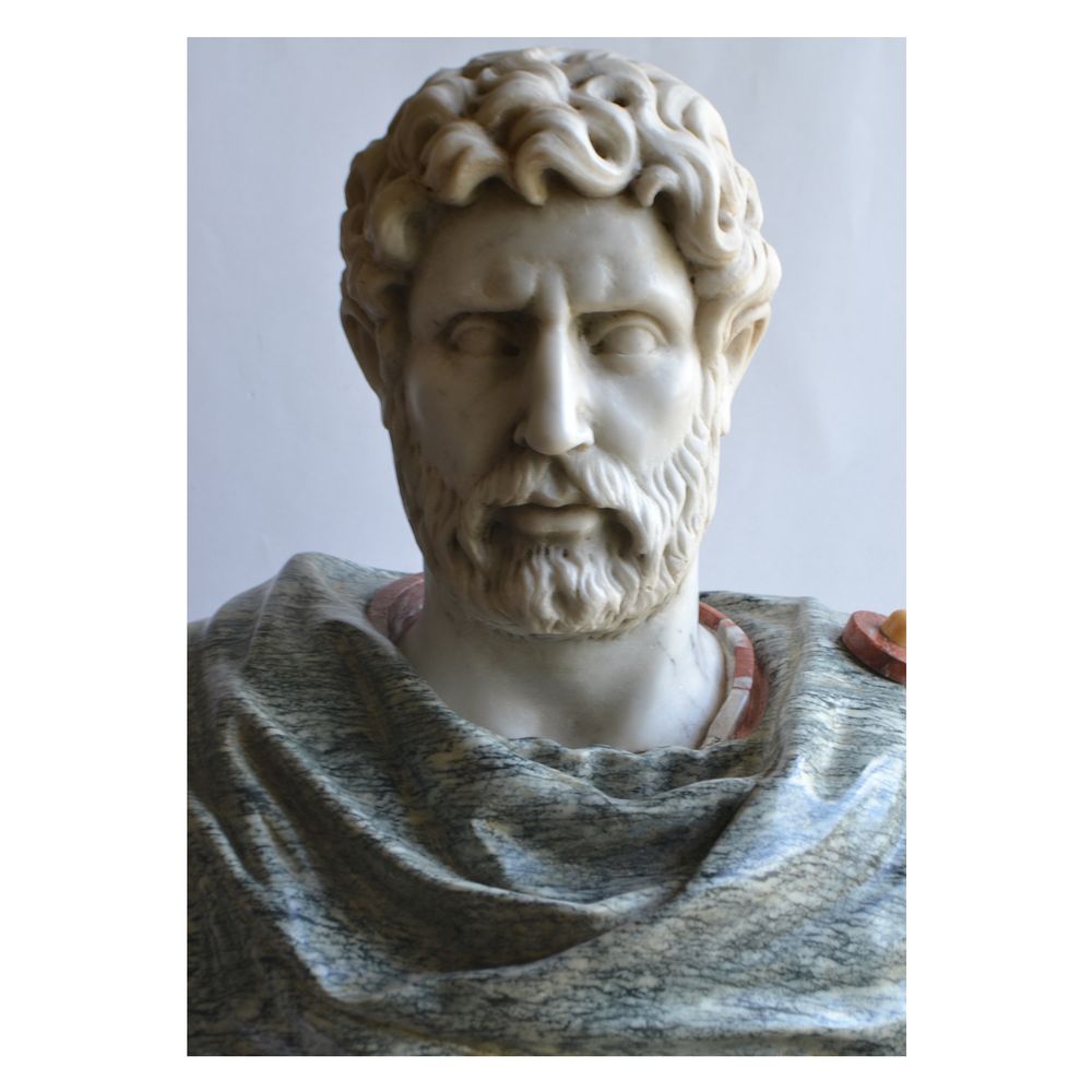 Sculptures, statuettes et miniatures - Buste d'Hadrien - TODINI SCULTURE