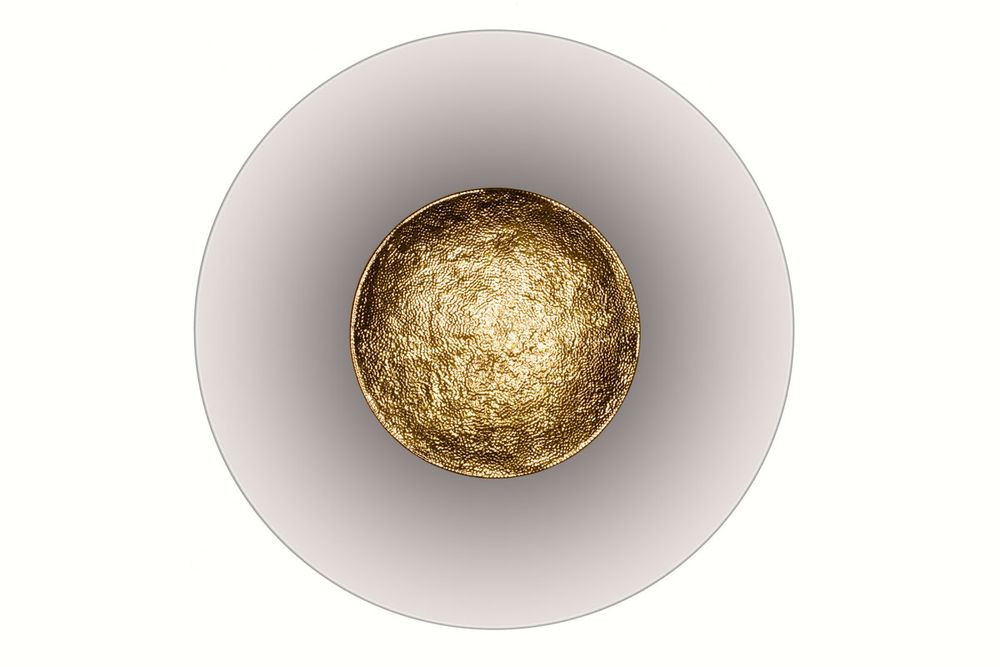 Wall lamps - COSMA hammered led lamp - MLE
