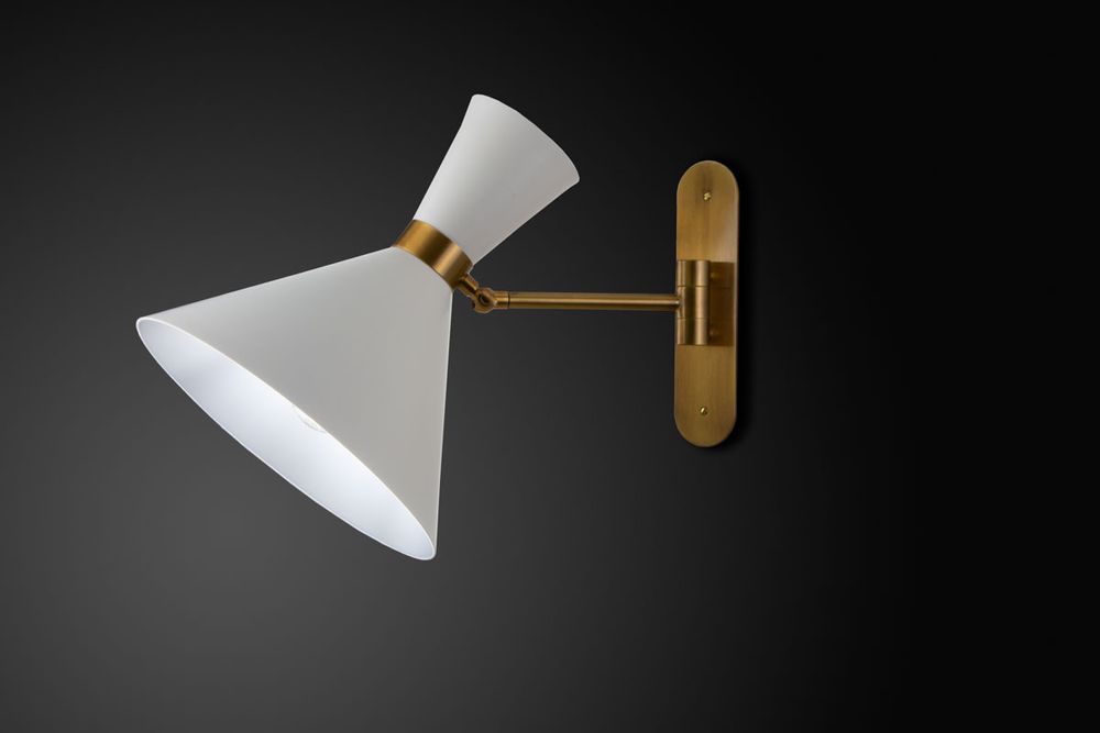 Wall lamps - CONICA wall lamp and floor lamp - MLE