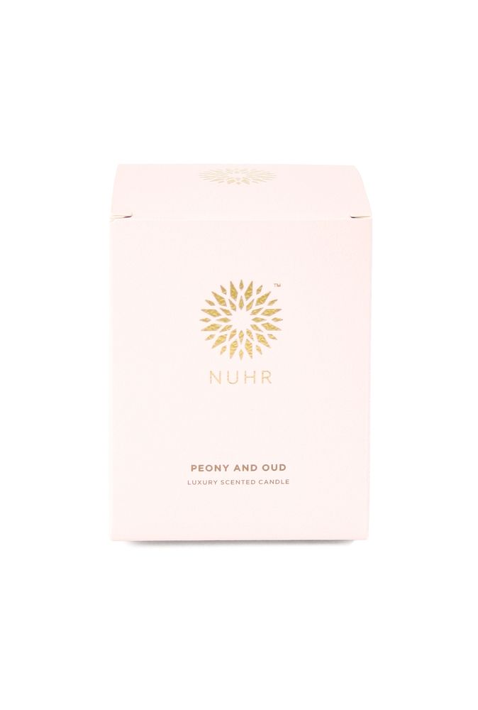 Gifts - Peony & Oud Luxury Scented Candle - NUHR