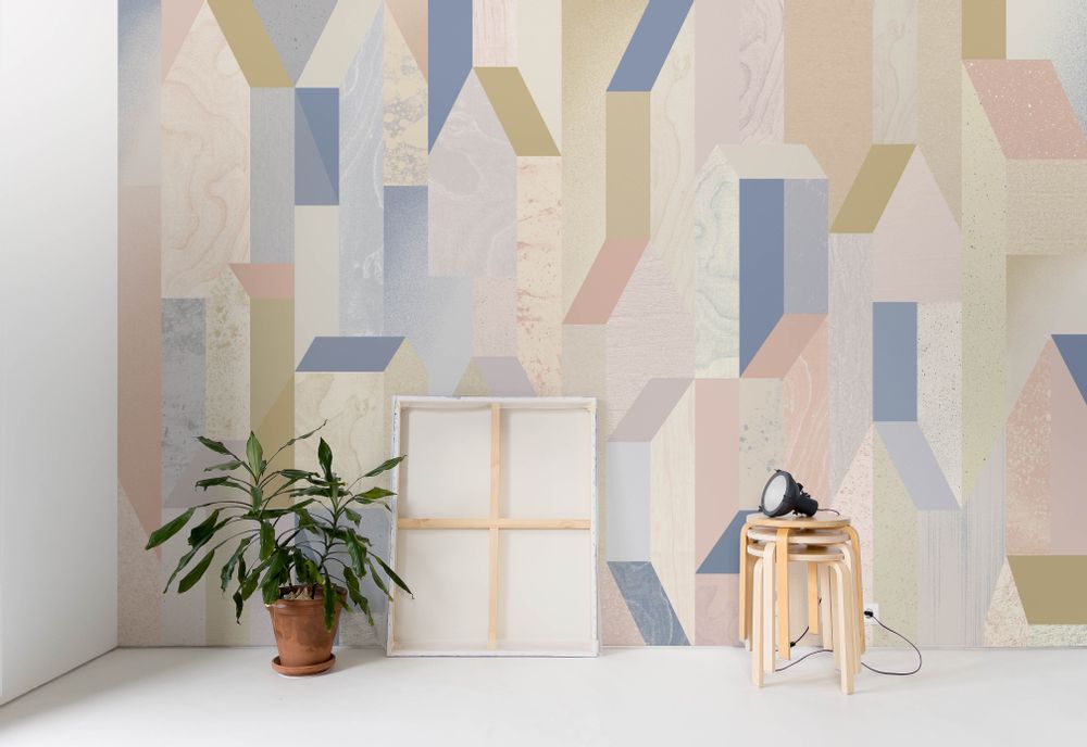 Other wall decoration - Palazzi Mural - ALL THE FRUITS