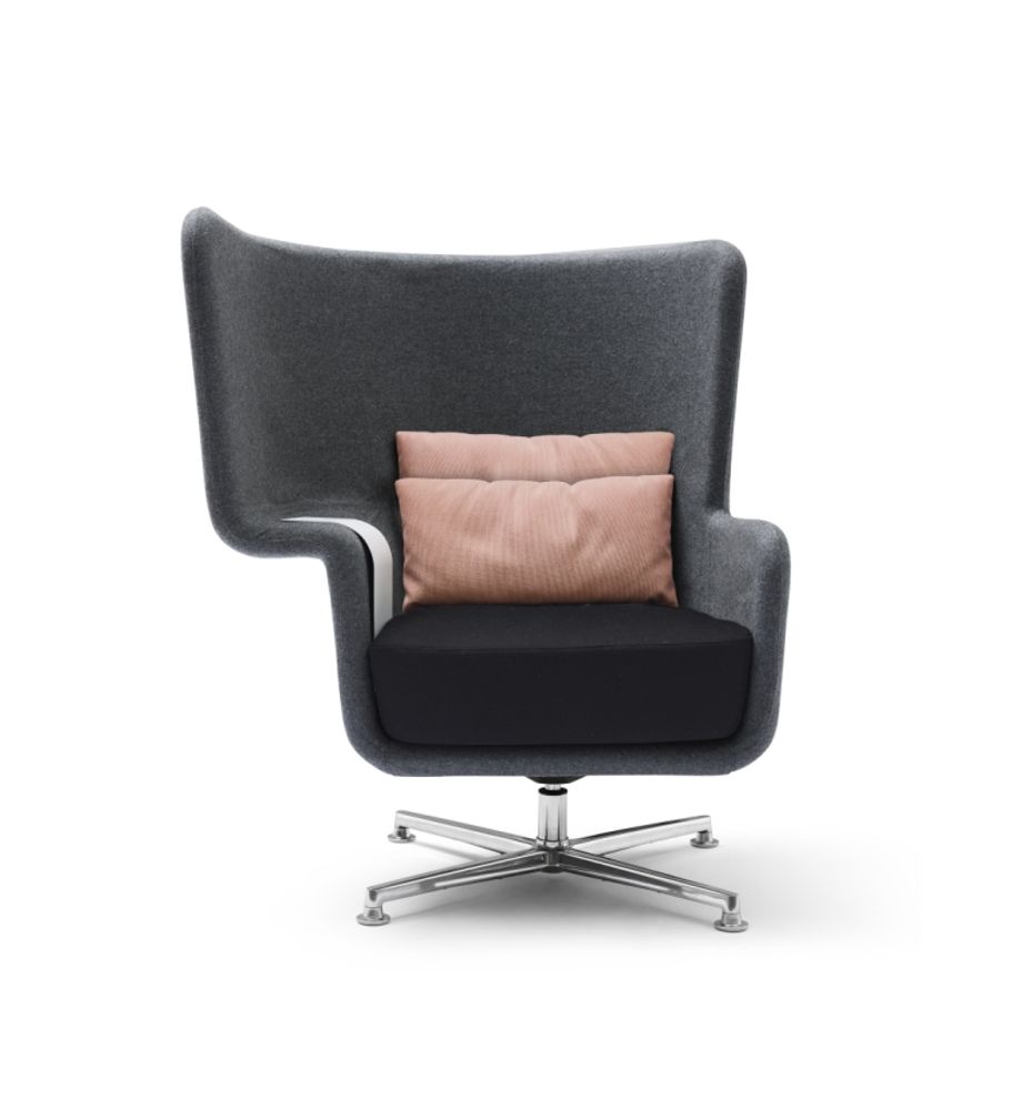 Lounge chairs for hospitalities & contracts - Hip lounge chair - QUINTI SEDUTE