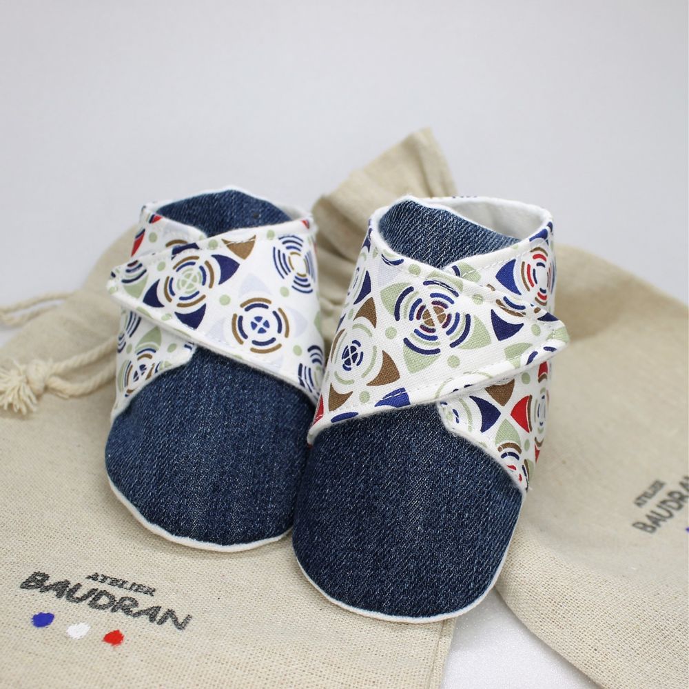 Children's apparel - Baby shoes, 9/12 months - ATELIER BAUDRAN