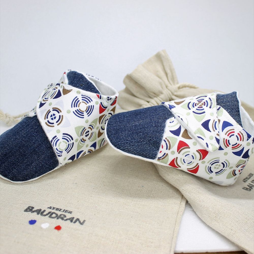 Children's apparel - Baby shoes, 9/12 months - ATELIER BAUDRAN