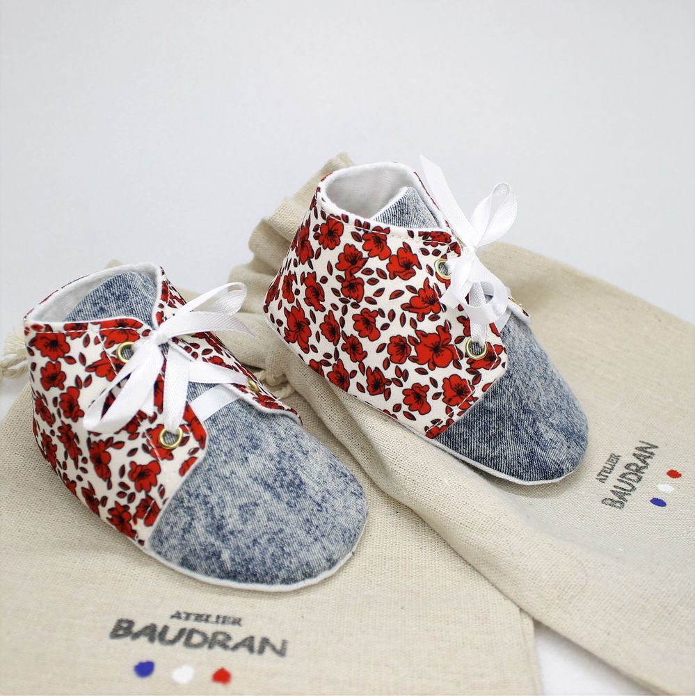 Children's apparel - Baby shoes, 9/12 months - ATELIER  BAUDRAN