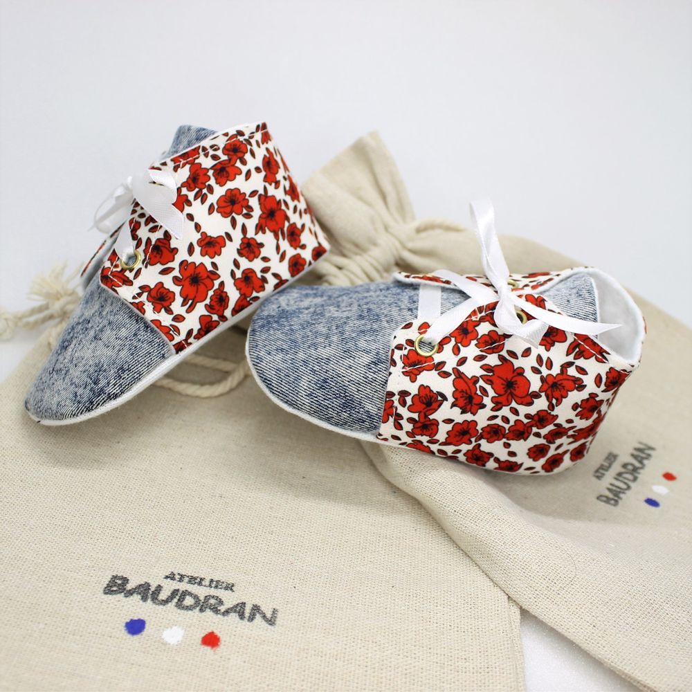 Children's apparel - Baby shoes, 9/12 months - ATELIER  BAUDRAN