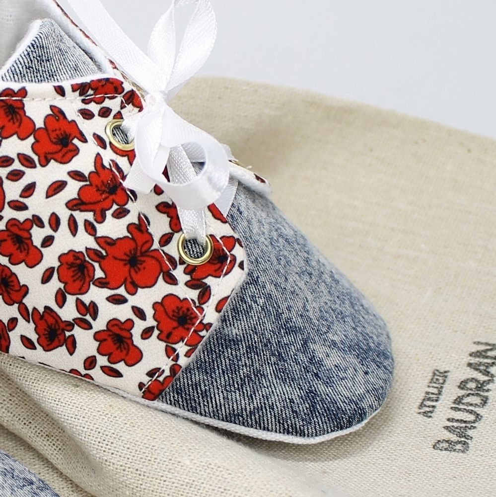 Children's apparel - Baby shoes, 9/12 months - ATELIER  BAUDRAN