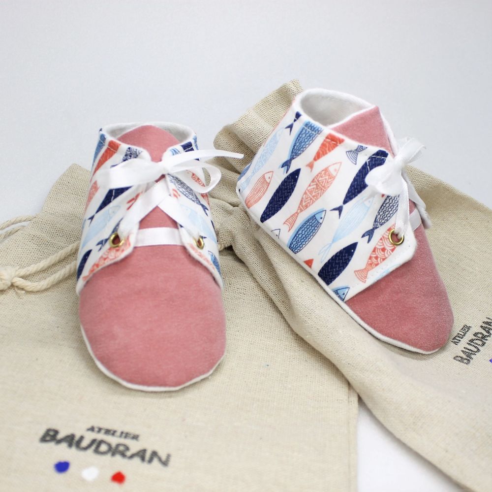 Children's apparel - Baby shoes, 9/12 months - ATELIER BAUDRAN