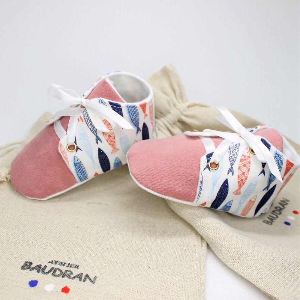 Children's apparel - Baby shoes, 9/12 months - ATELIER BAUDRAN