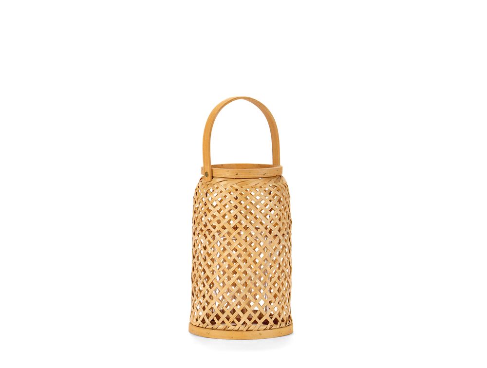 Decorative objects - BAMBOO LANTERN 20X20X30 AX21512 - ANDREA HOUSE