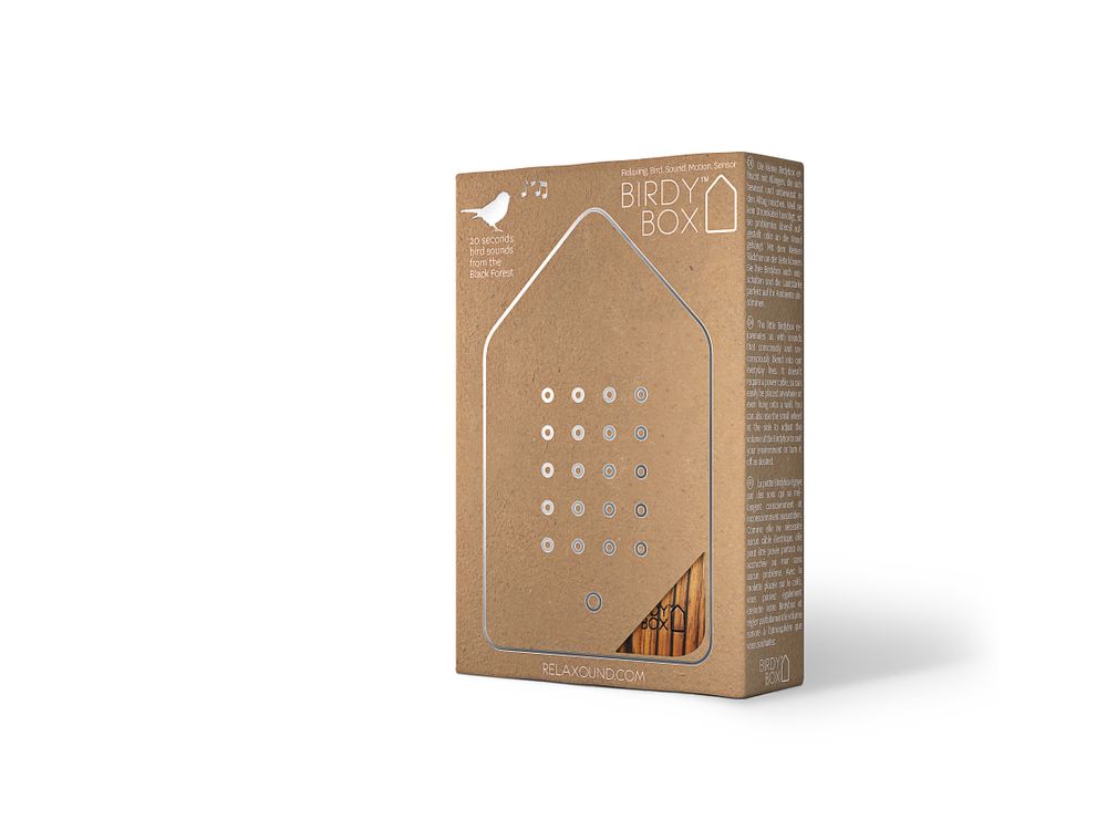Objets design - Birdybox Zebrano - RELAXOUND