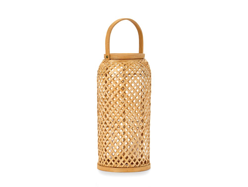 Objets de décoration - LANTERNE BAMBOU 20X20X40 AX21513 - ANDREA HOUSE