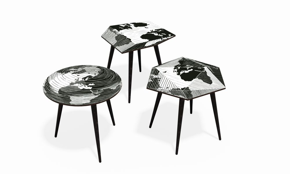 Coffee tables - MUNDO MUNDA MUNDI - BAZARTHERAPY EDITION