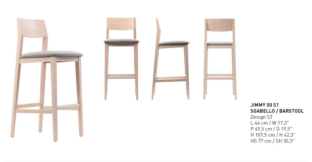 Chairs for hospitalities & contracts - Jimmy  - PIANI BY RIGISED