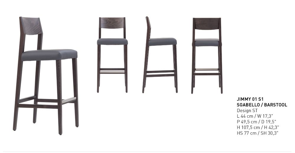 Chairs for hospitalities & contracts - Jimmy  - PIANI BY RIGISED