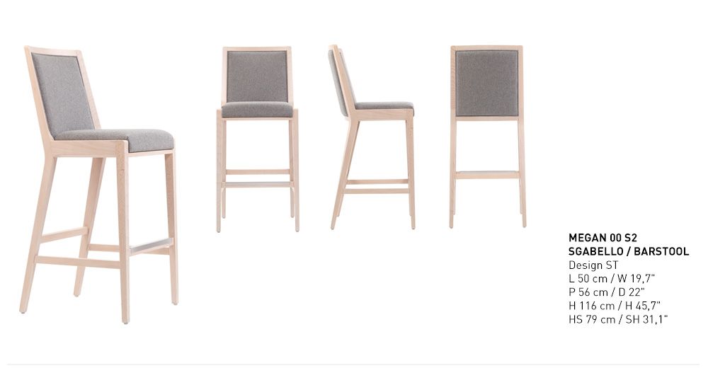 Chairs for hospitalities & contracts - Megan - PIANI BY RIGISED
