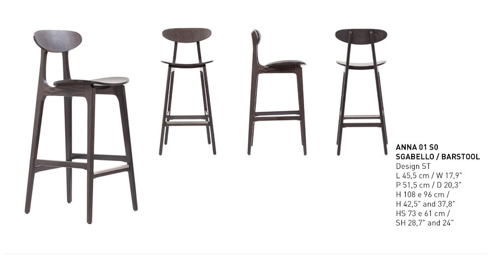 Chairs for hospitalities & contracts - Anna 01  - PIANI BY RIGISED