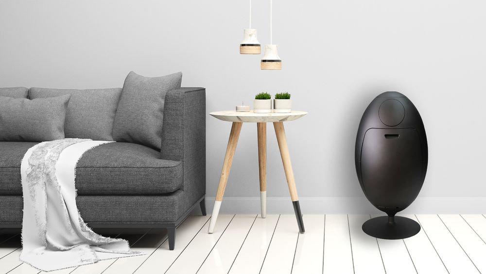 Chambres d'hôtels - Ovetto poubelle Metal Collection - SOLDIDESIGN