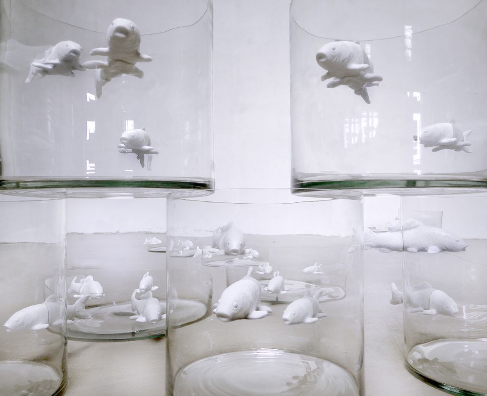 Vases - Giant cylinder NO LIMIT - VANESSA MITRANI