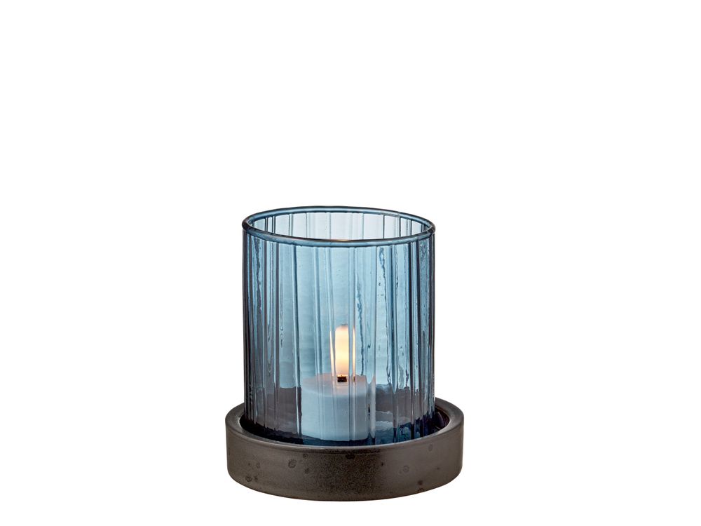 Vases - BITZ Hurricane avec bougie LED 11 cm - BITZ