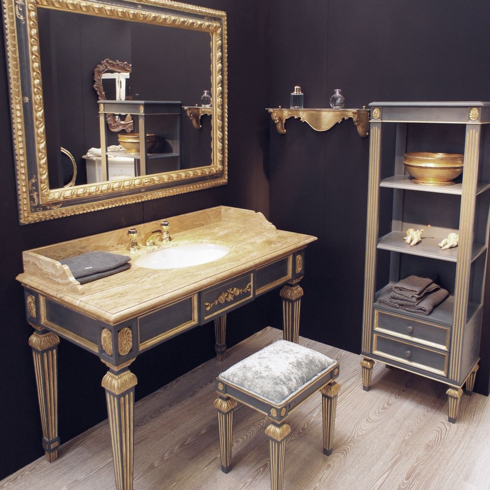 Chambres d'hôtels - Mueble de salle de bains 8544 style Empire. - BIANCHINI & CAPPONI