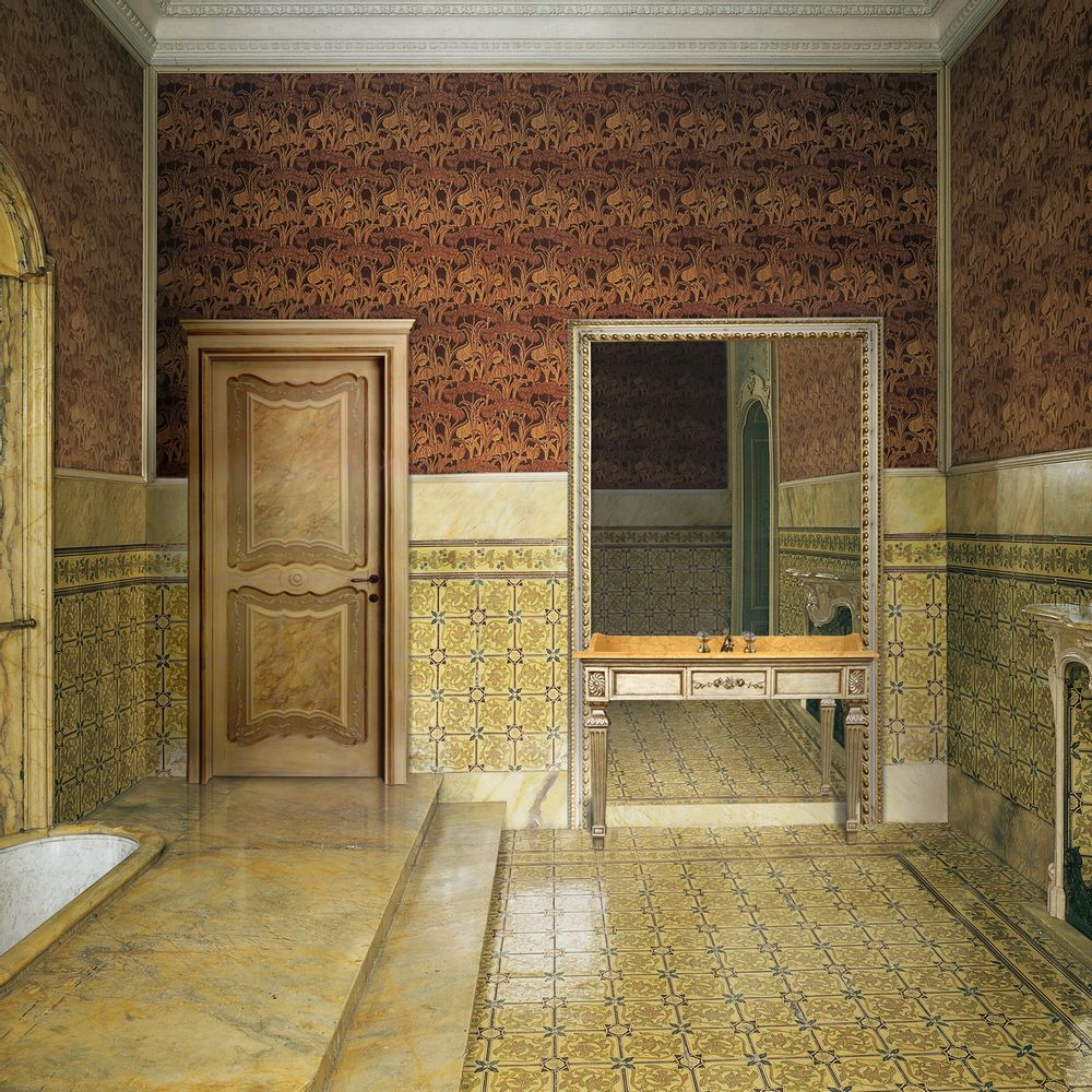 Chambres d'hôtels - Mueble de salle de bains 8544 style Empire. - BIANCHINI & CAPPONI