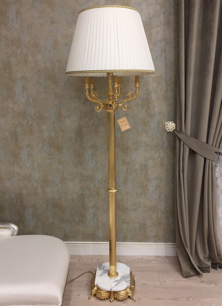 Lampadaires - art. 210 lampadaire en bronze (éclairage, lampadaire) - OLYMPUS BRASS