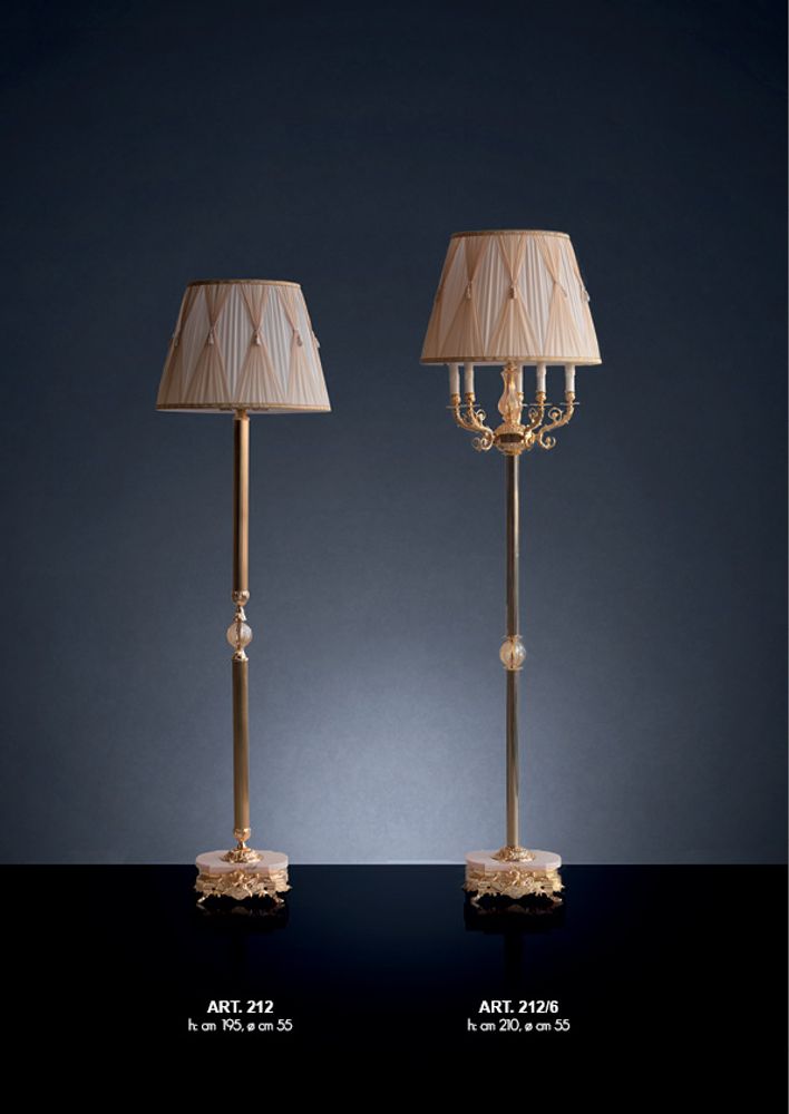 Lampadaires - art. 210 lampadaire en bronze (éclairage, lampadaire) - OLYMPUS BRASS