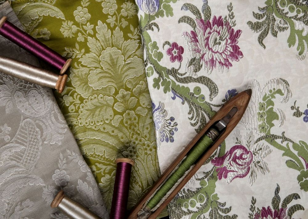 Fabrics - Borbone Lampas Fabrics - ANNAMARIA ALOIS SAN LEUCIO