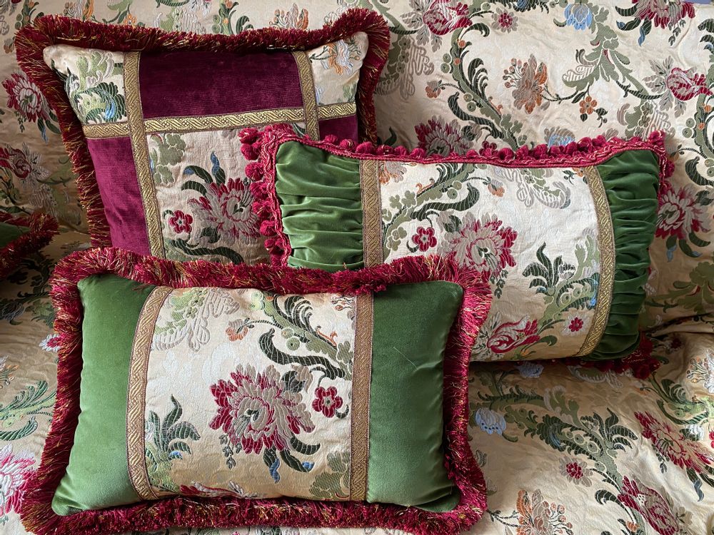 Fabrics - Borbone Lampas Fabrics - ANNAMARIA ALOIS SAN LEUCIO