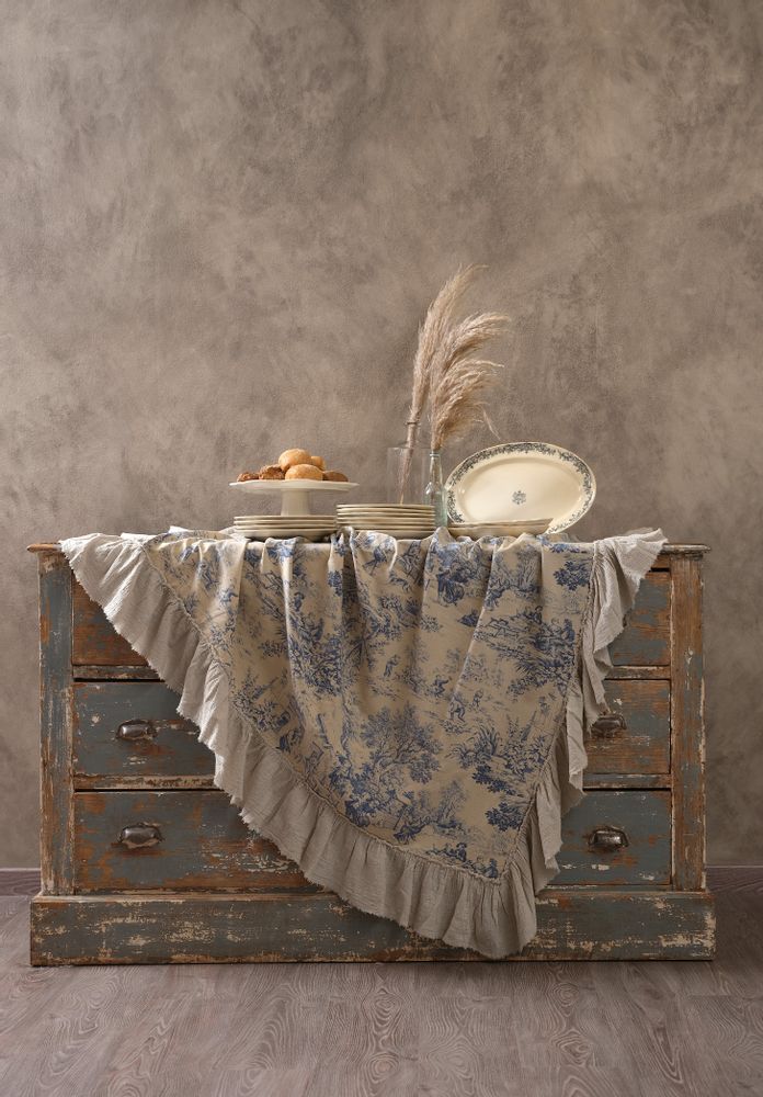 Table linen - JOUY TABLE bed linen - OPIFICIO DEI SOGNI