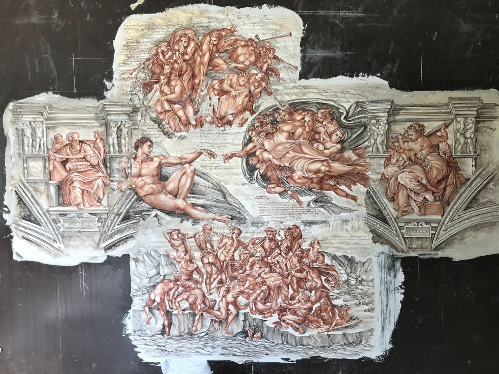 Unique pieces - Tribute to Michelangelo - HISTORYA