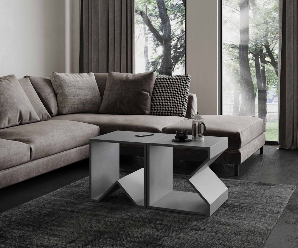 Shelves - ANGULUS MUTATIO Concrete stool / shelving system / table / modular room divider - CO33 EXKLUSIVE BETONMÖBEL