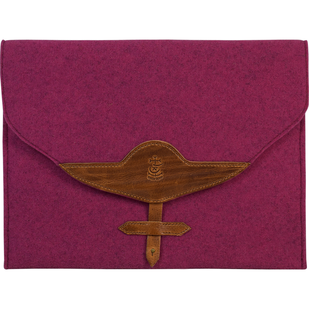 Other office supplies - Wool felt  Laptop pouches - L'ATELIER DES TANNERIES