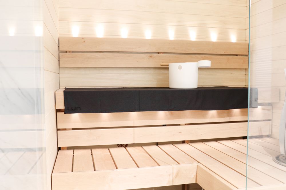 Other bath linens - Sauna Seat Towel 150x60cm - LUIN LIVING