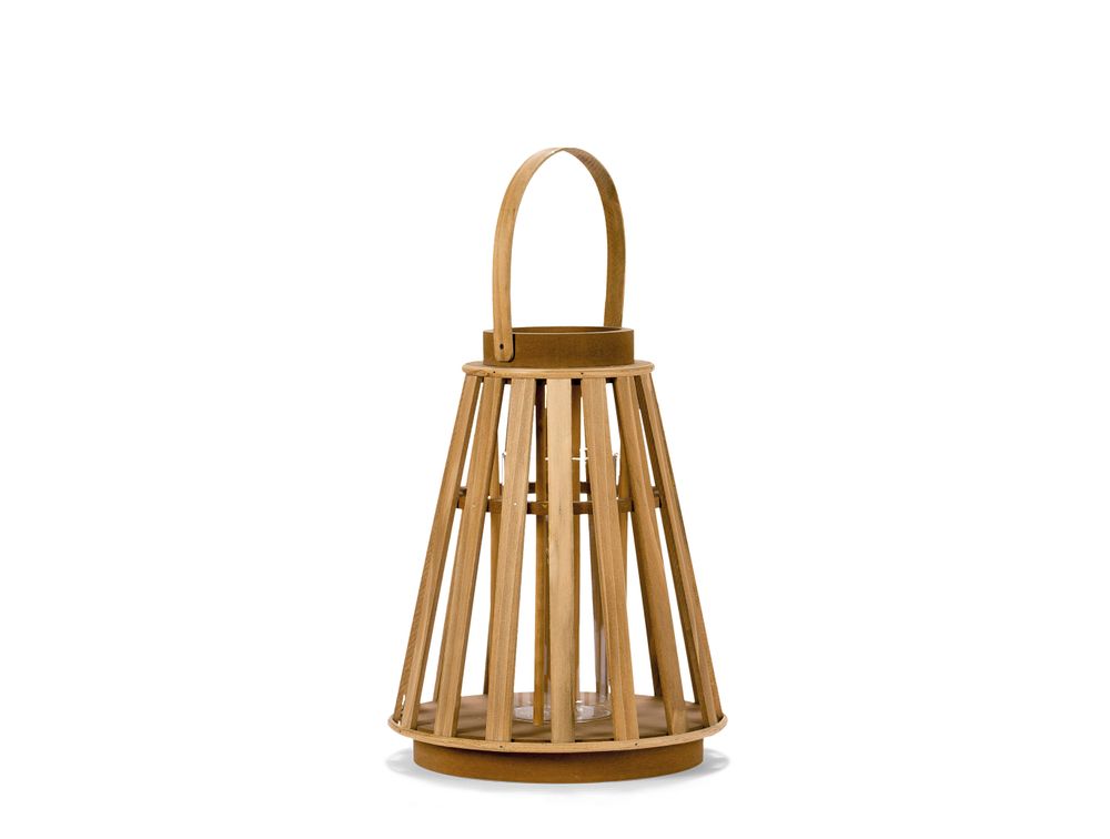 Objets de décoration - LANTERNE MDF 26,5X26,5X32 AX21517 - ANDREA HOUSE
