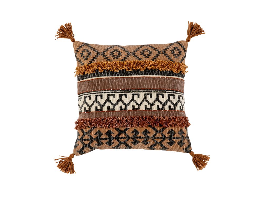 Coussins textile - KEISHA COUSSIN COTON 45X45 CM AX21521 - ANDREA HOUSE