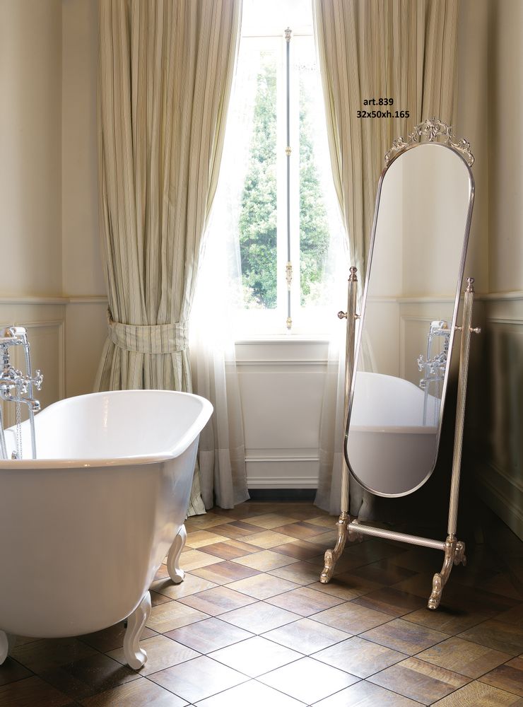 Mirrors - MIRRORS with framed in bronze-plated - OLYMPUS BRASS