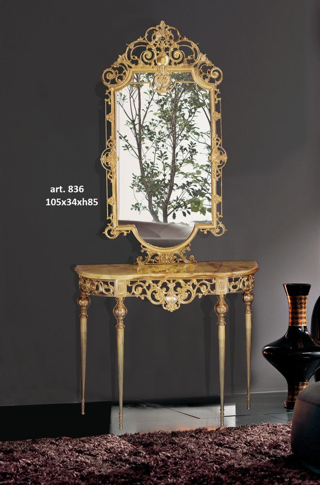 Mirrors - MIRRORS with framed in bronze-plated - OLYMPUS BRASS