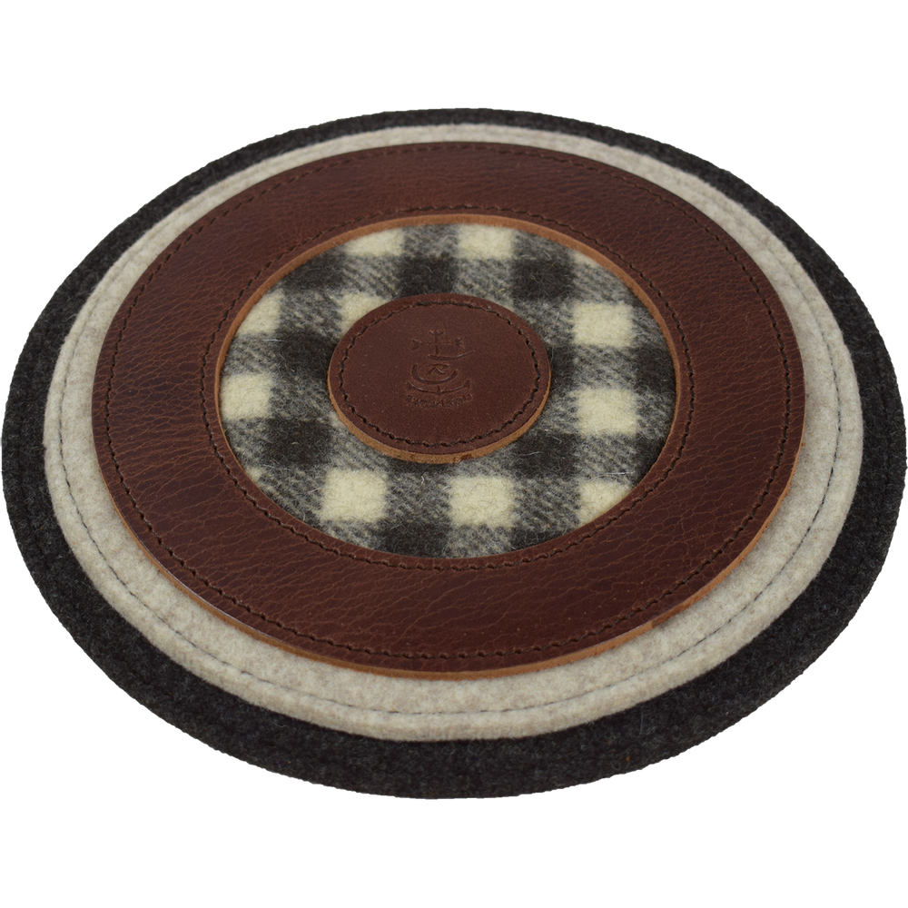 Table mat - Round table mats - L'ATELIER DES TANNERIES