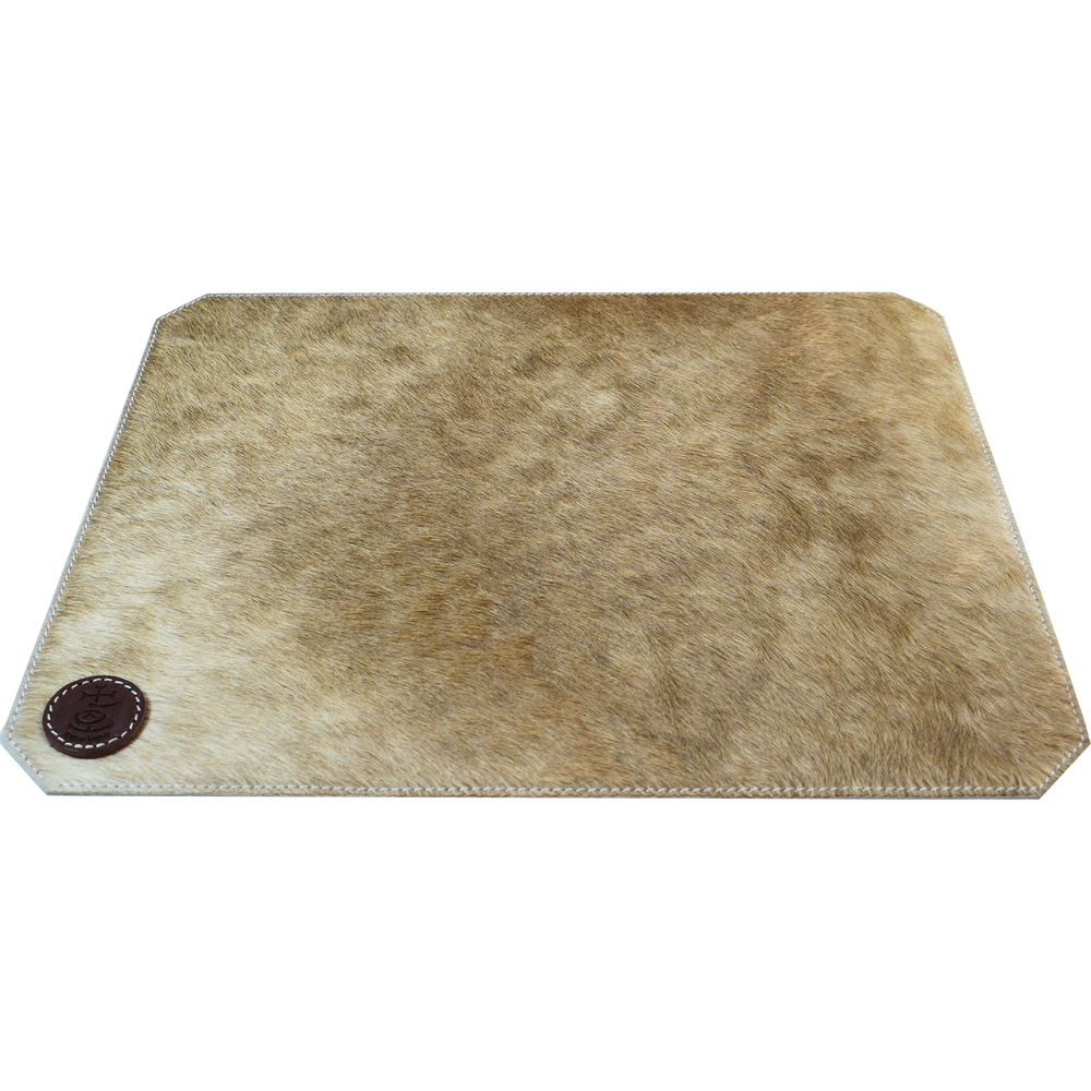 Formal plates - Cowhide and wool felt placemats - L'ATELIER DES TANNERIES