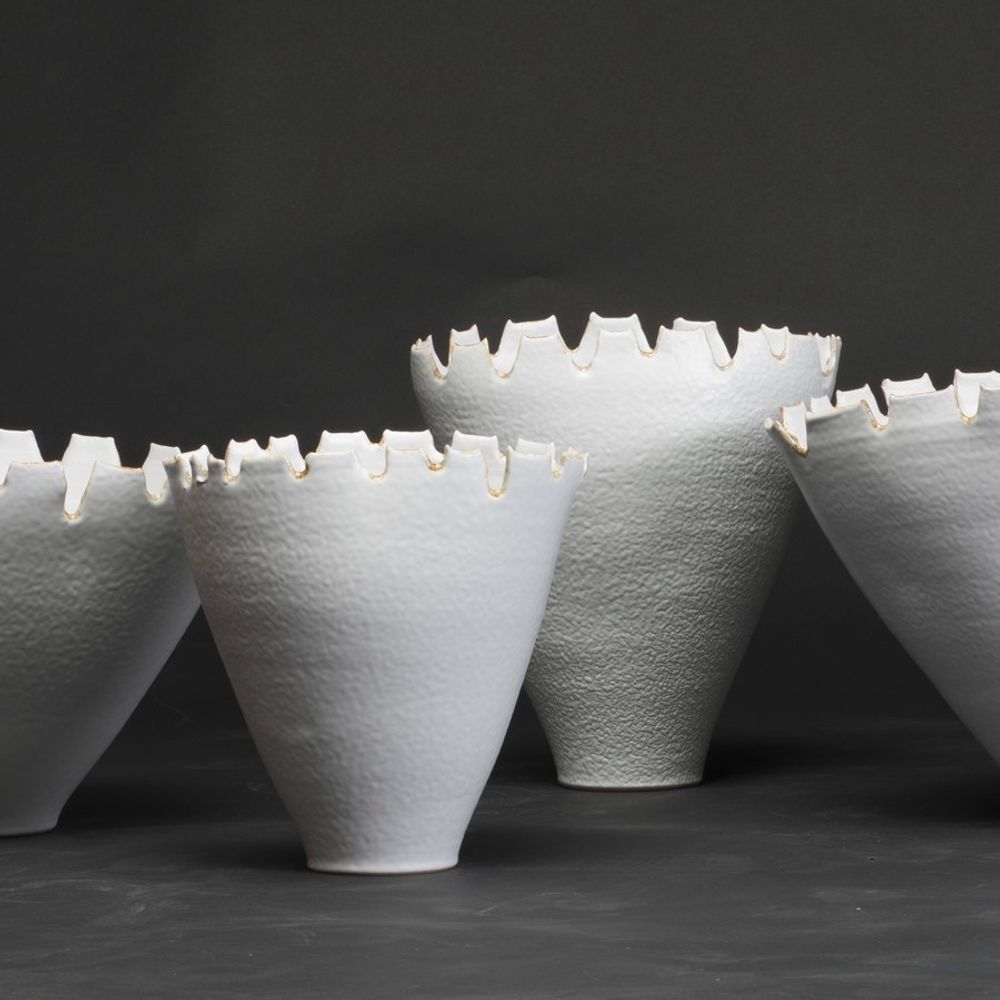 Vases - Medium Vase GUSCI/SHELLS - EVA MUN